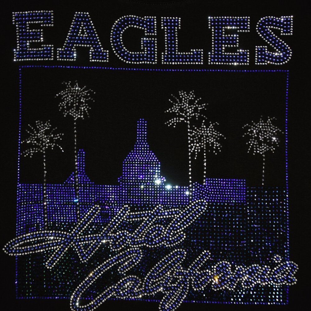 Eagles rhinestone short sleeve shirt XS S M L XL XXL 1X2X3X4X5X - Picture 8 of 9